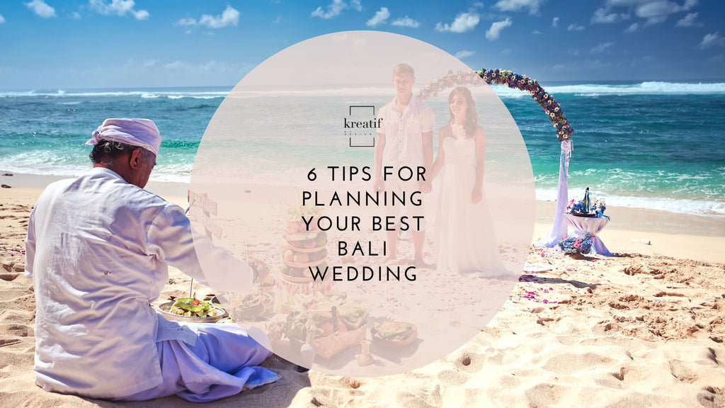 After Covid 19, here are 6 tips for planning your best Bali wedding