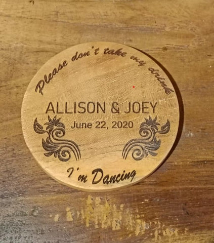 Personalized Wooden Coaster