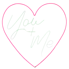 Love Heart 'You + Me' Neon Sign - Kreatif By Design