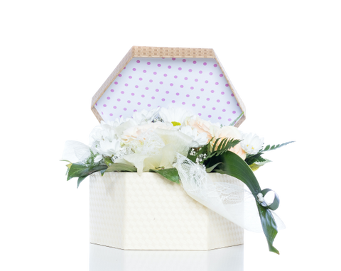 White Flower Box - Kreatif By Design